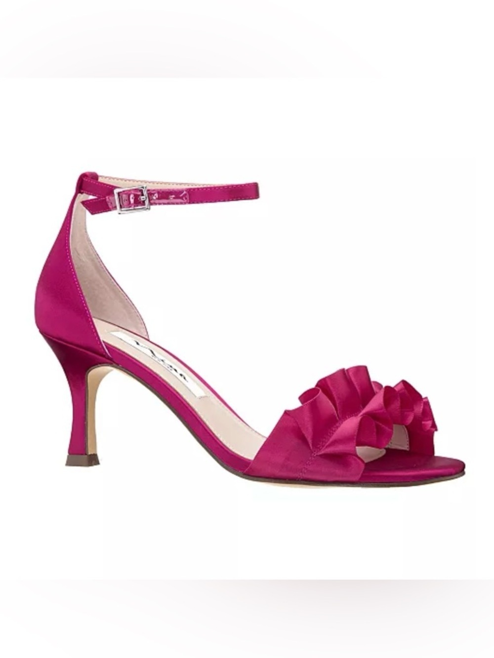 New Nina
Women's Lisa Mid Heel with Ruffle Sandal size 8.5